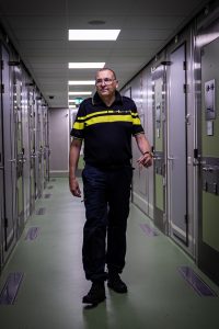 Paul arrestententaken in cellencomplex Leiden